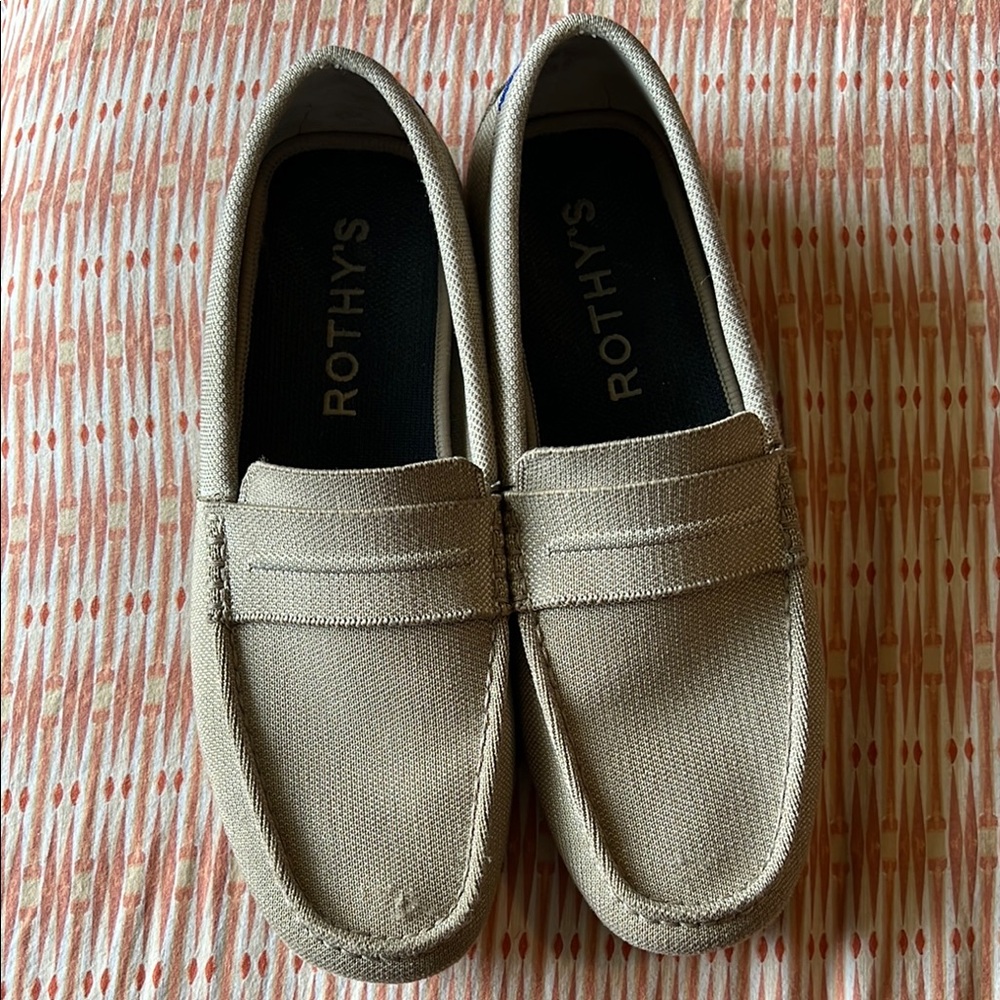 Rothy's Men's Tan Loafers